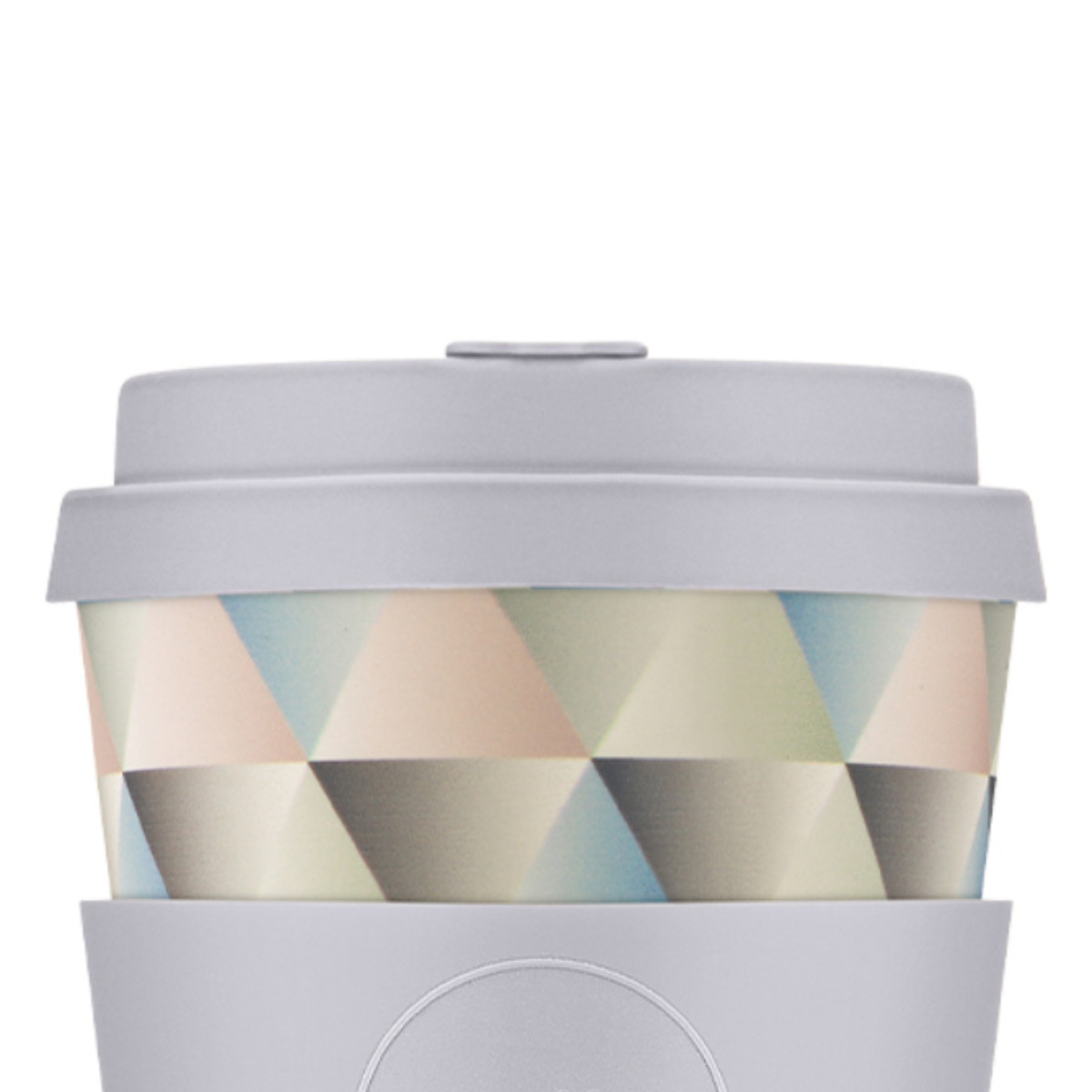 タンブラー 400ml エコーヒーカップ Ecoffee Cup 14oz PLA ( BPAフリー 天然素材 コーヒー カップ 蓋付 シリコン 持ち運び おしゃれ かわいい リユース サスティナブル ) 【Black×Nature】 Black×Nature