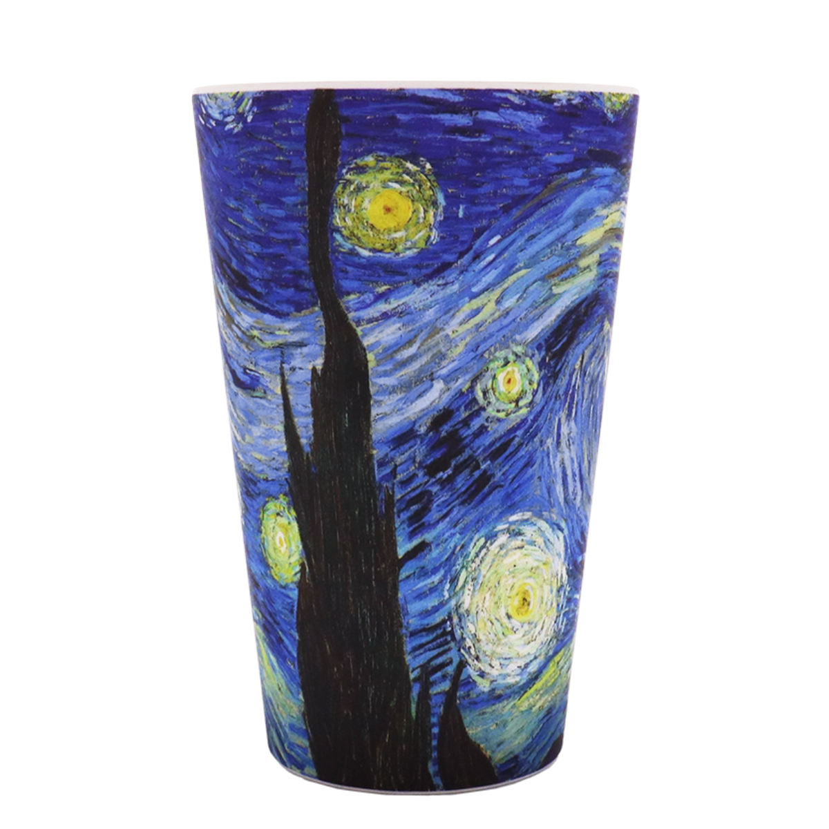 タンブラー 400ml エコーヒーカップ Ecoffee Cup 14oz VGM ( BPAフリー 天然素材 コーヒー カップ 蓋付 シリコン 持ち運び Van Gogh ヴァン ゴッホ ひまわり おしゃれ かわいい リユース サスティナブル ) 【The×Bedroom】 The×Bedroom