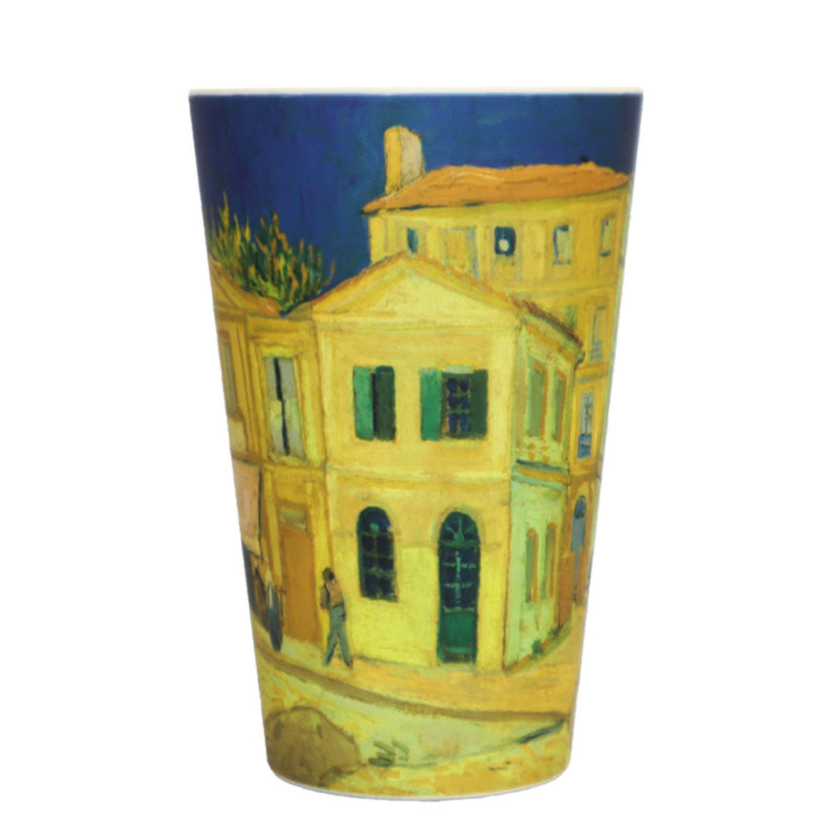 タンブラー 400ml エコーヒーカップ Ecoffee Cup 14oz VGM ( BPAフリー 天然素材 コーヒー カップ 蓋付 シリコン 持ち運び Van Gogh ヴァン ゴッホ ひまわり おしゃれ かわいい リユース サスティナブル ) 【The×Bedroom】 The×Bedroom