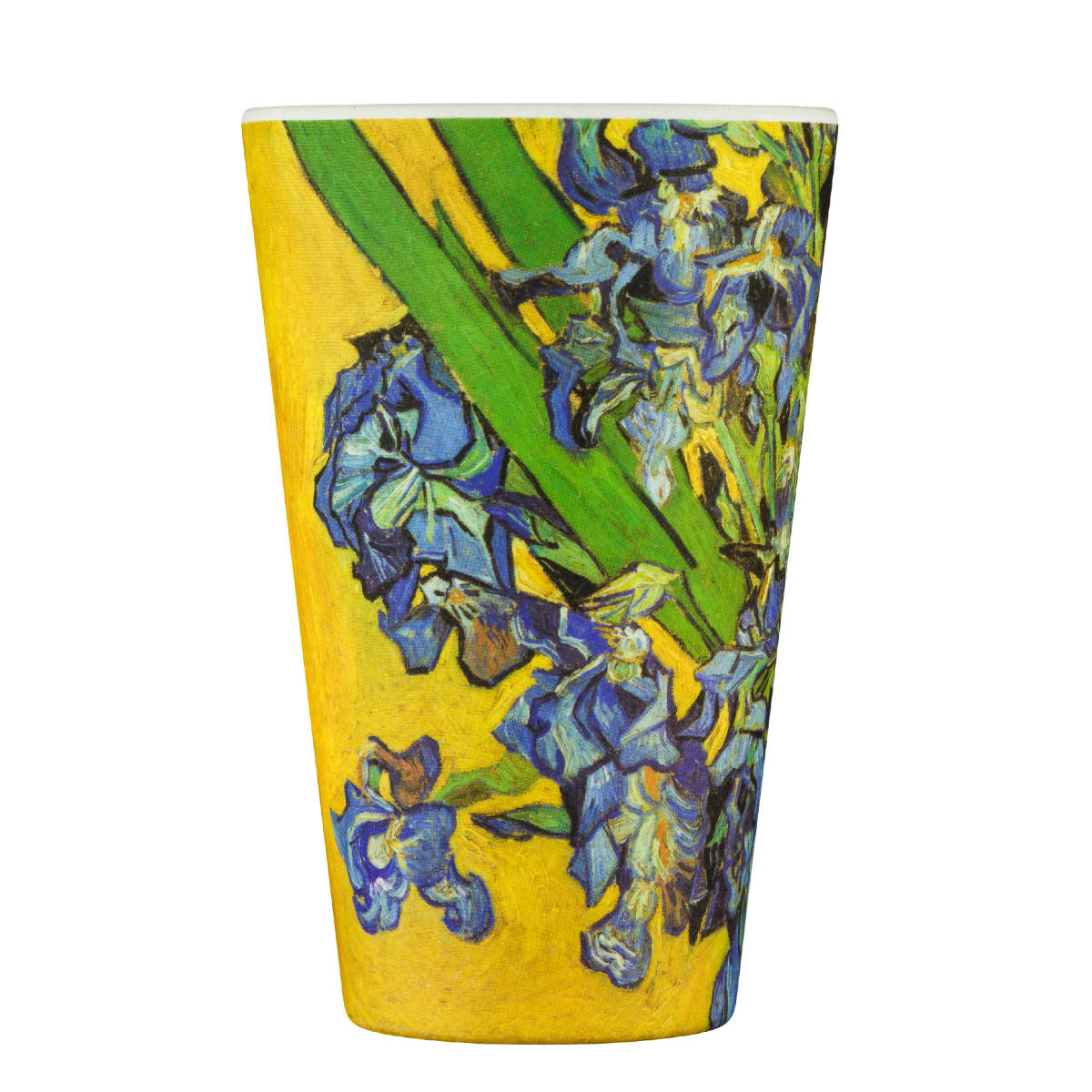 タンブラー 400ml エコーヒーカップ Ecoffee Cup 14oz VGM ( BPAフリー 天然素材 コーヒー カップ 蓋付 シリコン 持ち運び Van Gogh ヴァン ゴッホ ひまわり おしゃれ かわいい リユース サスティナブル ) 【The×Bedroom】 The×Bedroom