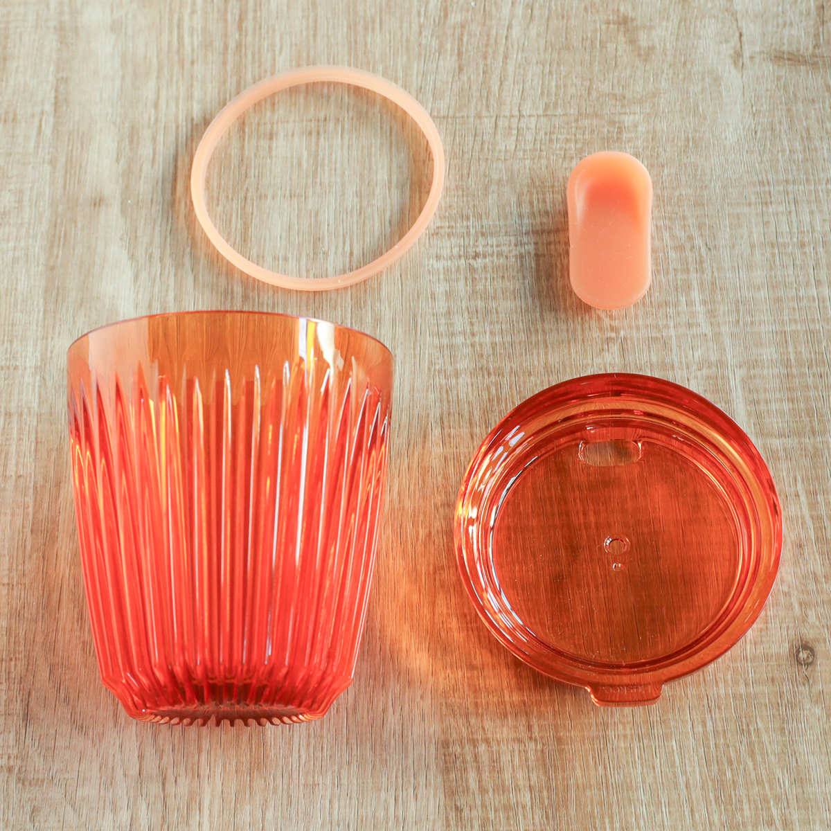 タンブラー 235ml Huskee Renew ハスキーカップ ハスキーリニュー 8オンス ( BPAフリー 食洗機対応 蓋付き コップ マグ マグカップ マグコップ おしゃれ かわいい サステナブル コーヒー豆 コーヒー ) 【アンバー】 アンバー