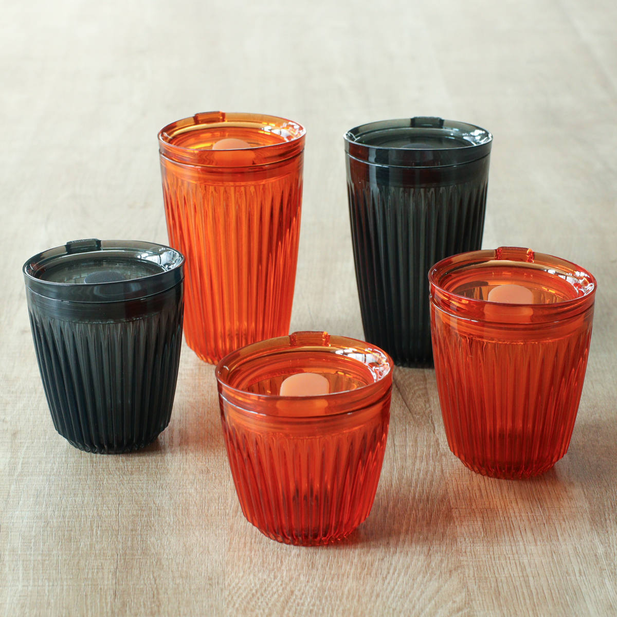 タンブラー 235ml Huskee Renew ハスキーカップ ハスキーリニュー 8オンス ( BPAフリー 食洗機対応 蓋付き コップ マグ マグカップ マグコップ おしゃれ かわいい サステナブル コーヒー豆 コーヒー ) 【アンバー】 アンバー