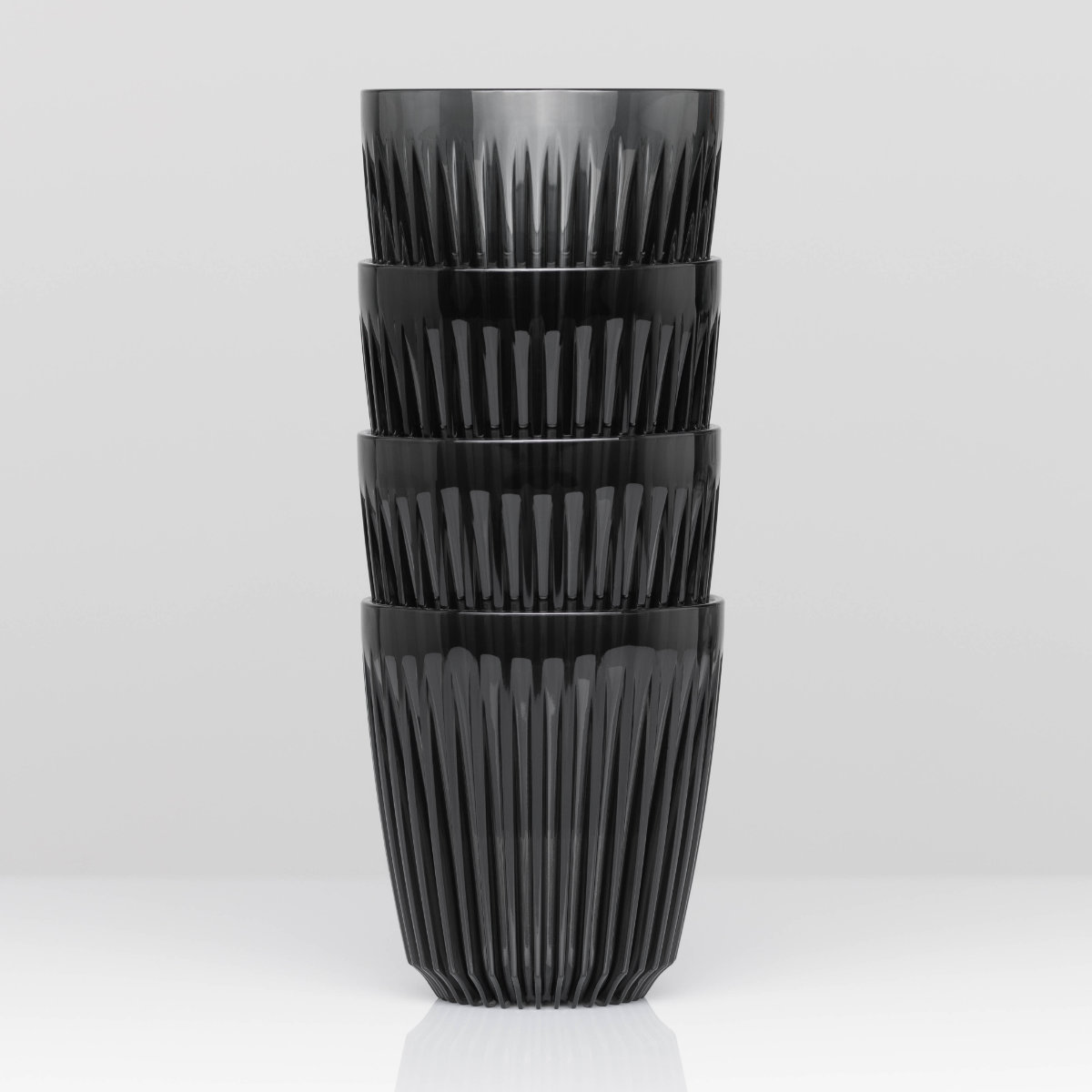 タンブラー 235ml Huskee Renew ハスキーカップ ハスキーリニュー 8オンス ( BPAフリー 食洗機対応 蓋付き コップ マグ マグカップ マグコップ おしゃれ かわいい サステナブル コーヒー豆 コーヒー ) 【スモーク】 スモーク