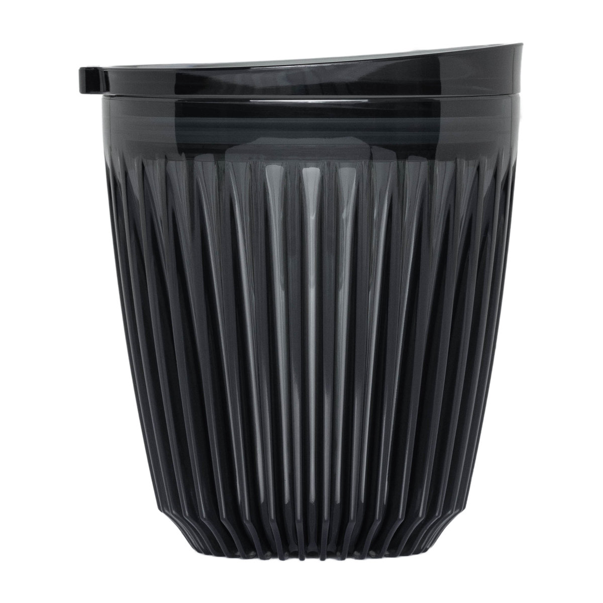 タンブラー 235ml Huskee Renew ハスキーカップ ハスキーリニュー 8オンス ( BPAフリー 食洗機対応 蓋付き コップ マグ マグカップ マグコップ おしゃれ かわいい サステナブル コーヒー豆 コーヒー ) 【スモーク】 スモーク