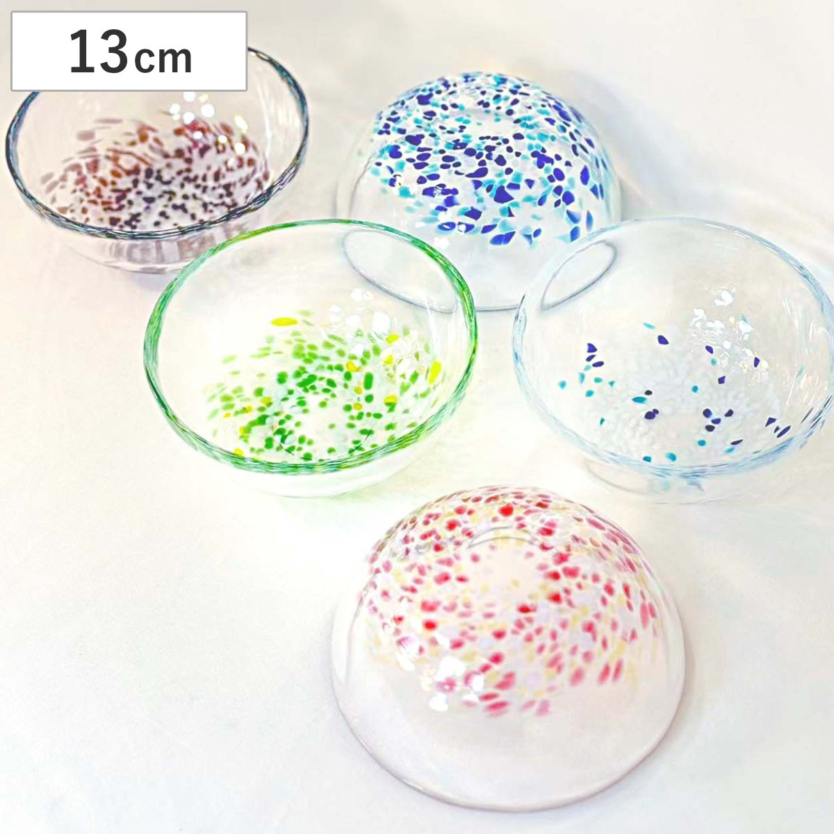 ボウル 虹のスキャット （ 鉢 器 うつわ 皿 深皿 食器 13cm 日本製 和風 和食器 シンプル モダン ） 【グリーンホワイト】