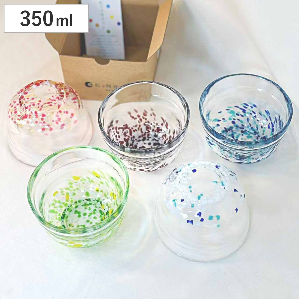 茶椀 虹のスキャット 抹茶椀 ( 抹茶茶碗 茶碗 茶わん お椀 椀 和食器 小鉢 副菜 スープ サラダ スイーツ あんみつ おしゃれ ) 【レッドホワイト】