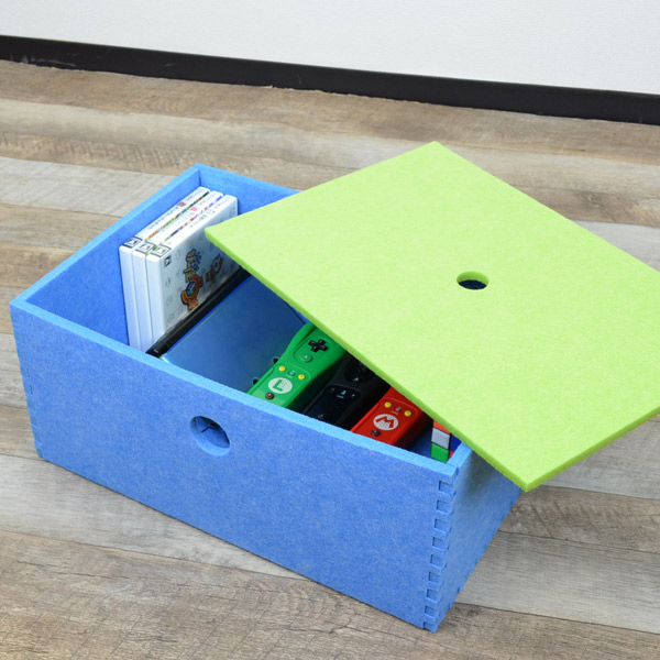 dショッピング |特価 収納ケース HOZO BOX M フェルト フェルメノン