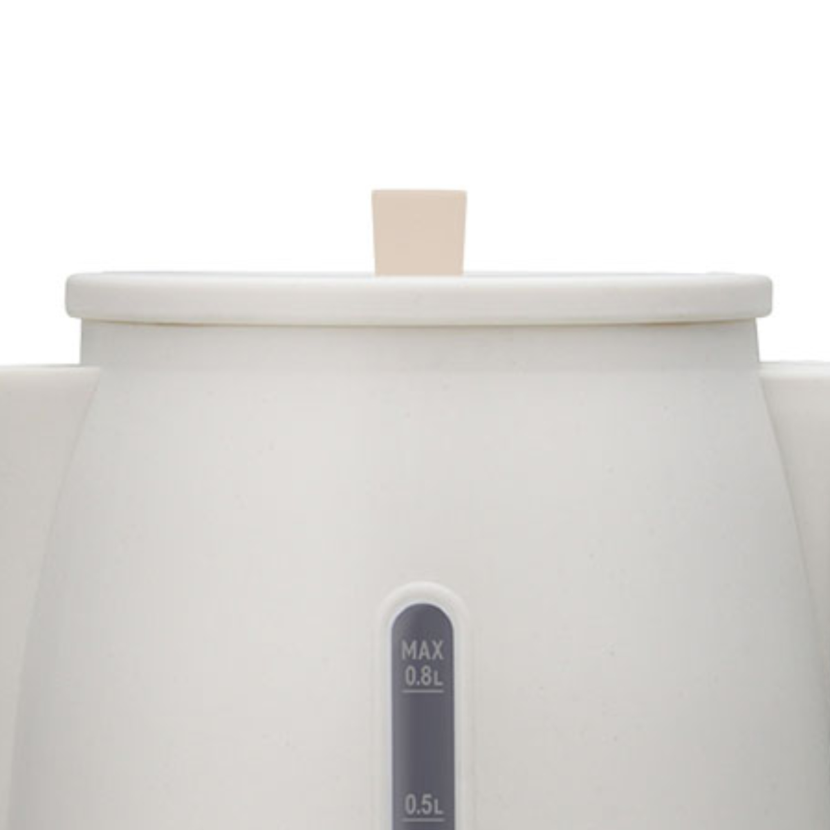 電気ケトル 0.8L KYUPOT ドリテック ( dretec コンパクトケトル 800ml 電気 ケトル コンパクト 湯沸しポット 湯沸かし ポット 湯沸かしケトル 早い ミニ おしゃれ 白 黒 ) 【ホワイト】 ホワイト