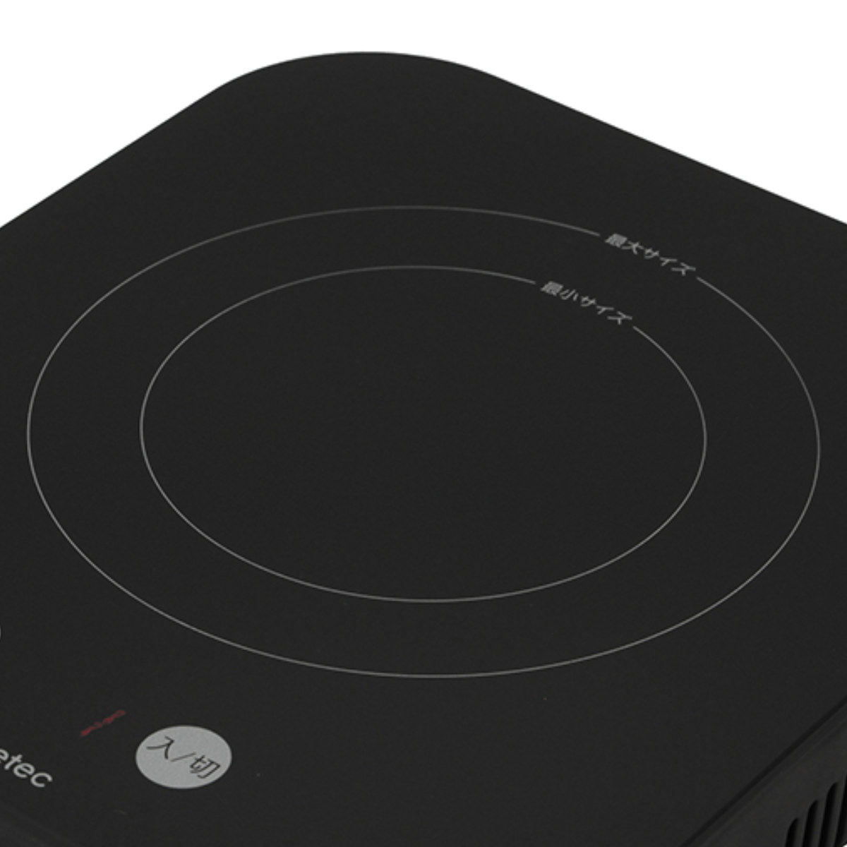 IHコンロ 卓上 1口 ピッコリスト IHクッキングヒーター ドリテック ( dretec IH調理器 卓上コンロ コンパクトサイズ IH コンロ 小型 1人用 1人鍋 電磁調理器 安全 火力調整 タイマー 調理家電 アウトドア ブラック ) 【ブラック】 ブラック