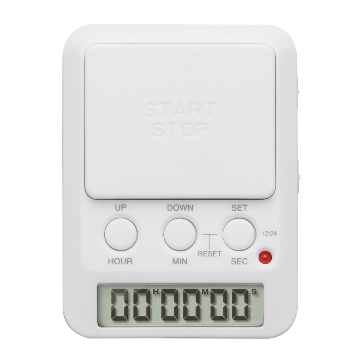 学習タイマー タイムアップ2 デイカウント 1/100秒計測 ドリテック ( dretec タイマー 勉強タイマー 勉強 学習 光る 消音 デジタル リビング学習 誤操作防止 キーロック LED アラーム デイタイマー 日にち 時計 試験 テスト 在宅 )