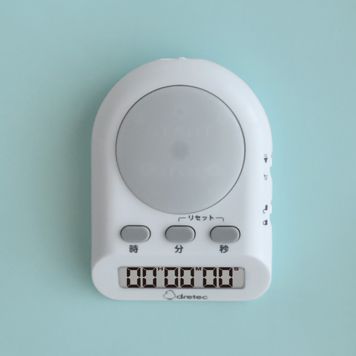 学習タイマー タイムアップ 薄型 ドリテック ( dretec タイマー 勉強タイマー 勉強 学習 光る 消音 デジタル リビング学習 誤操作防止 キーロック LED アラーム 試験 テスト 在宅 電池式 簡単 )