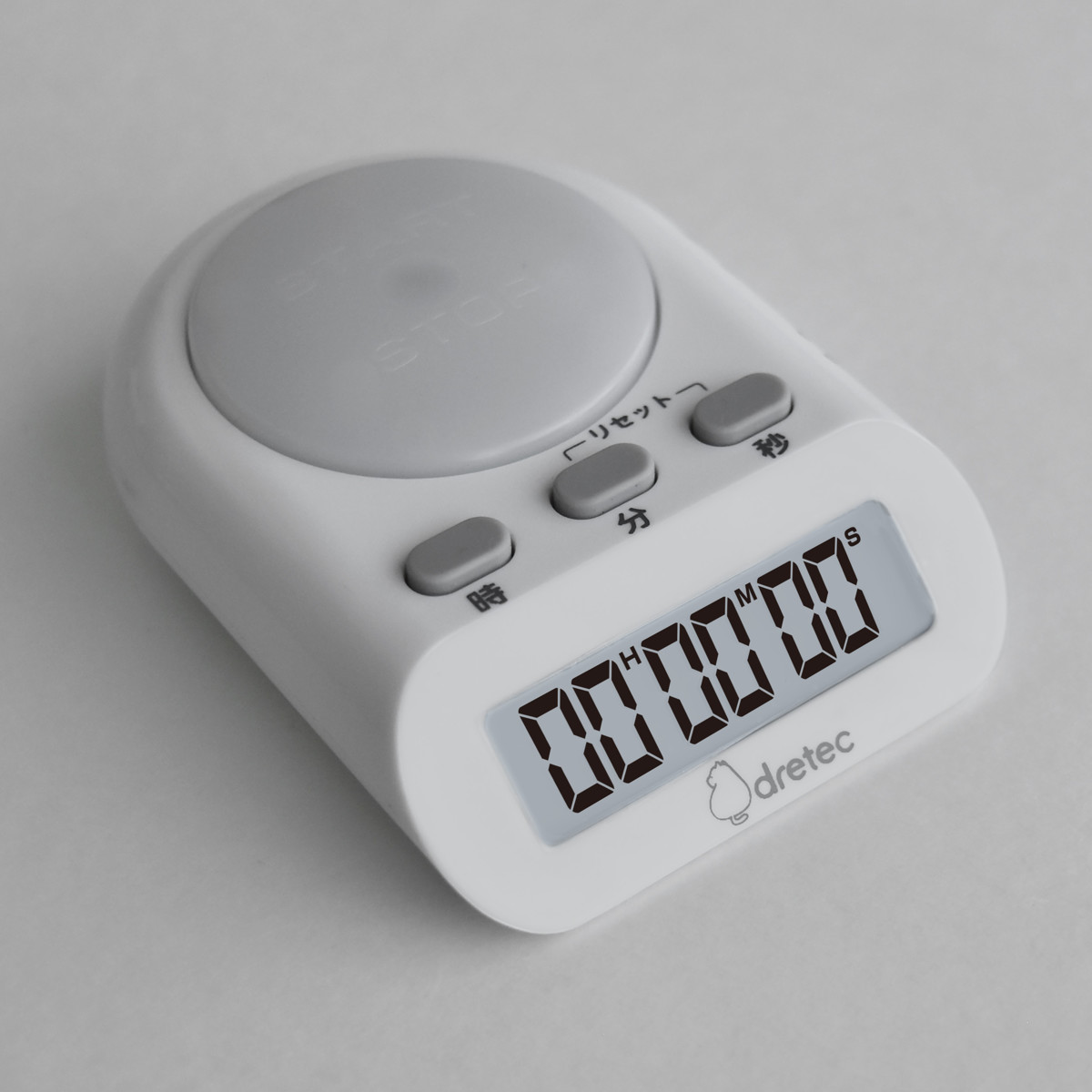 学習タイマー タイムアップ 薄型 ドリテック ( dretec タイマー 勉強タイマー 勉強 学習 光る 消音 デジタル リビング学習 誤操作防止 キーロック LED アラーム 試験 テスト 在宅 電池式 簡単 )