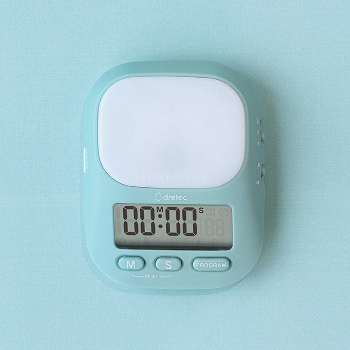 学習タイマー ラーニングタイマー 私のルーティン インターバルモード ドリテック ( dretec タイマー 勉強タイマー 勉強 学習 練習 トレーニング 光る 消音 ルーティン リビング学習 LED アラーム デジタル 試験 テスト 運動 ) 【ベージュ】 ベージュ