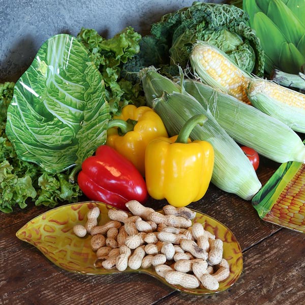 ダルトン DULTON プレート キャベツ ガラスファーマープレート ( お皿 ガラス 食器 トレー 中皿 おしゃれ インテリア )