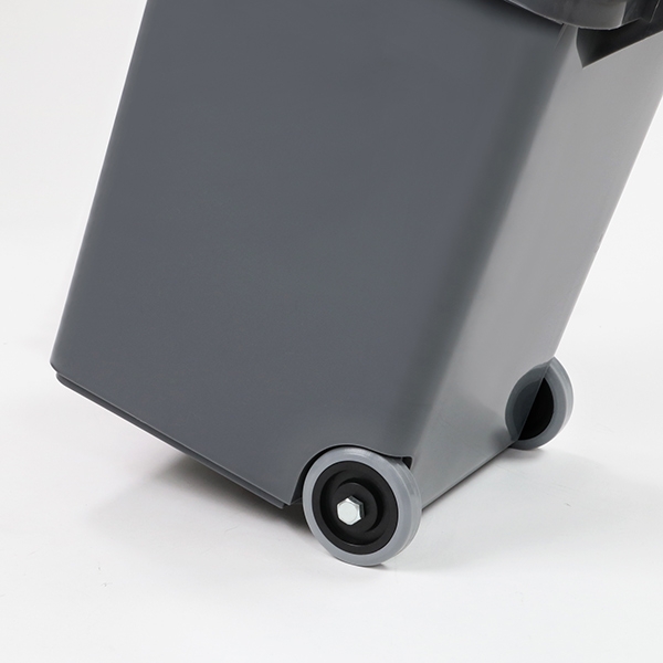 ゴミ箱 18L ダルトン DULTON 屋外兼用 プラスチックトラッシュカン ( ごみ箱 18リットル 蓋つき キャスター付き 排水栓 キッチン リビング アメリカン ダストボックス ごみばこ ふた付き 袋 見えない おしゃれ アメリカ ) 【ブルー】 ブルー