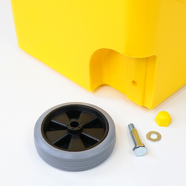 ゴミ箱 45L ダルトン DULTON 屋外兼用 プラスチックトラッシュカン ( ごみ箱 45リットル 蓋つき キャスター付き 排水栓 キッチン リビング アメリカン ダストボックス ごみばこ ふた付き 袋 見えない おしゃれ アメリカ ) 【グレー】 グレー