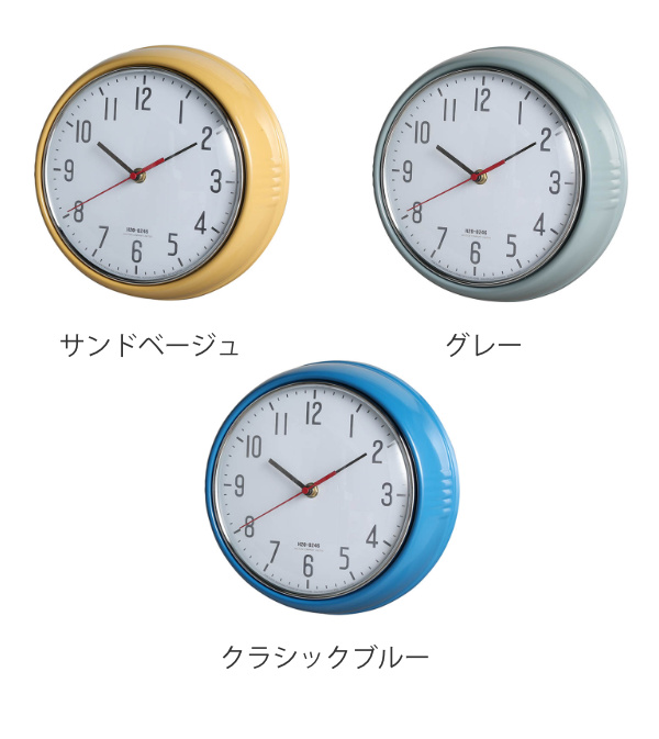 新色追加して再販 掛け時計 ダルトン DULTON ウォールクロック 時計 掛時計 シンプル 北欧 おしゃれ 音がしない 静音 4 620円