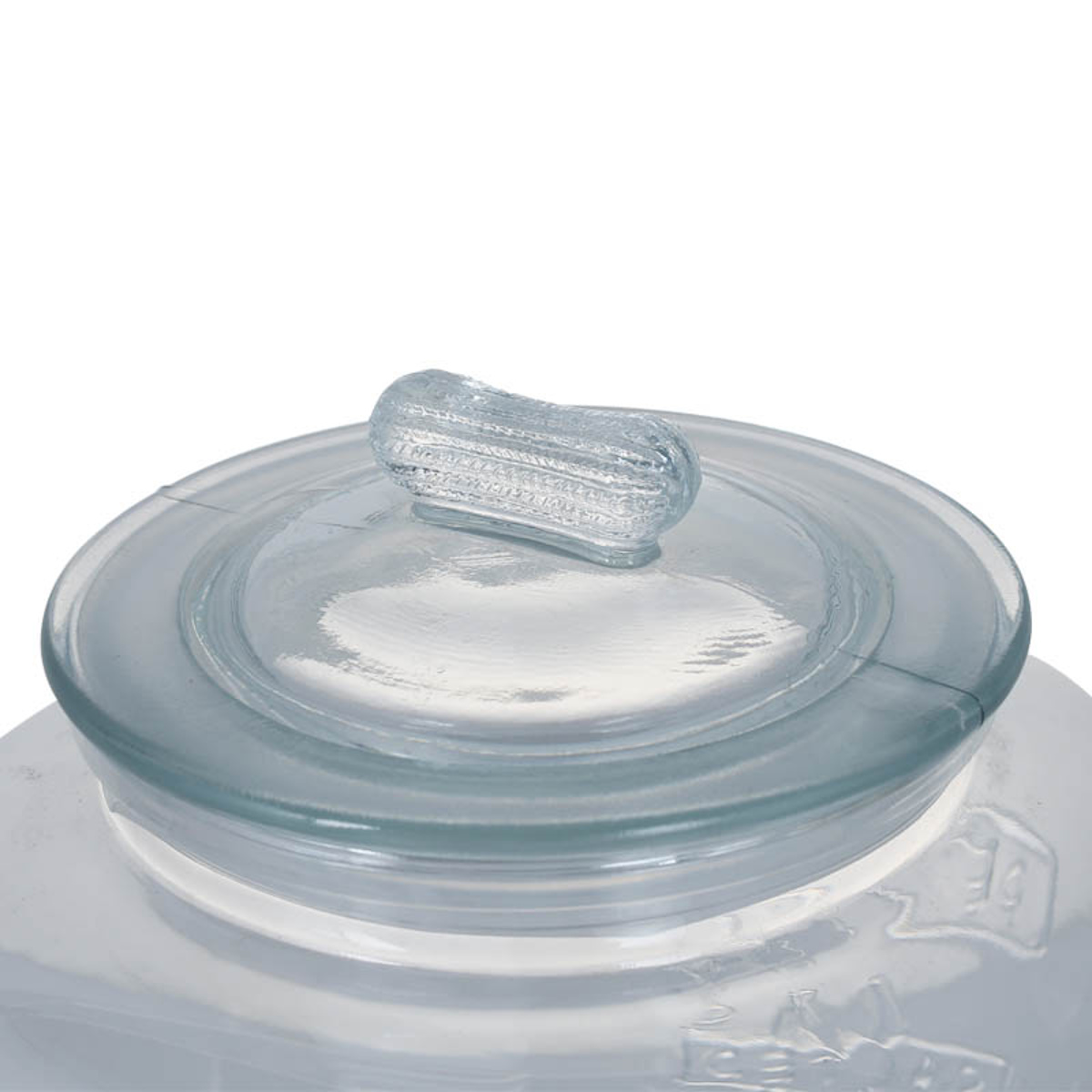 保存容器 ガラス ダルトン GLASS COOKIE JAR 3L クッキージャー ( DULTON キャニスター ガラス瓶 米びつ ガラスジャー 密閉 蓋付き ガラスポット ガラス容器 ストック ペットフード パスタ お米 保存 クリア )