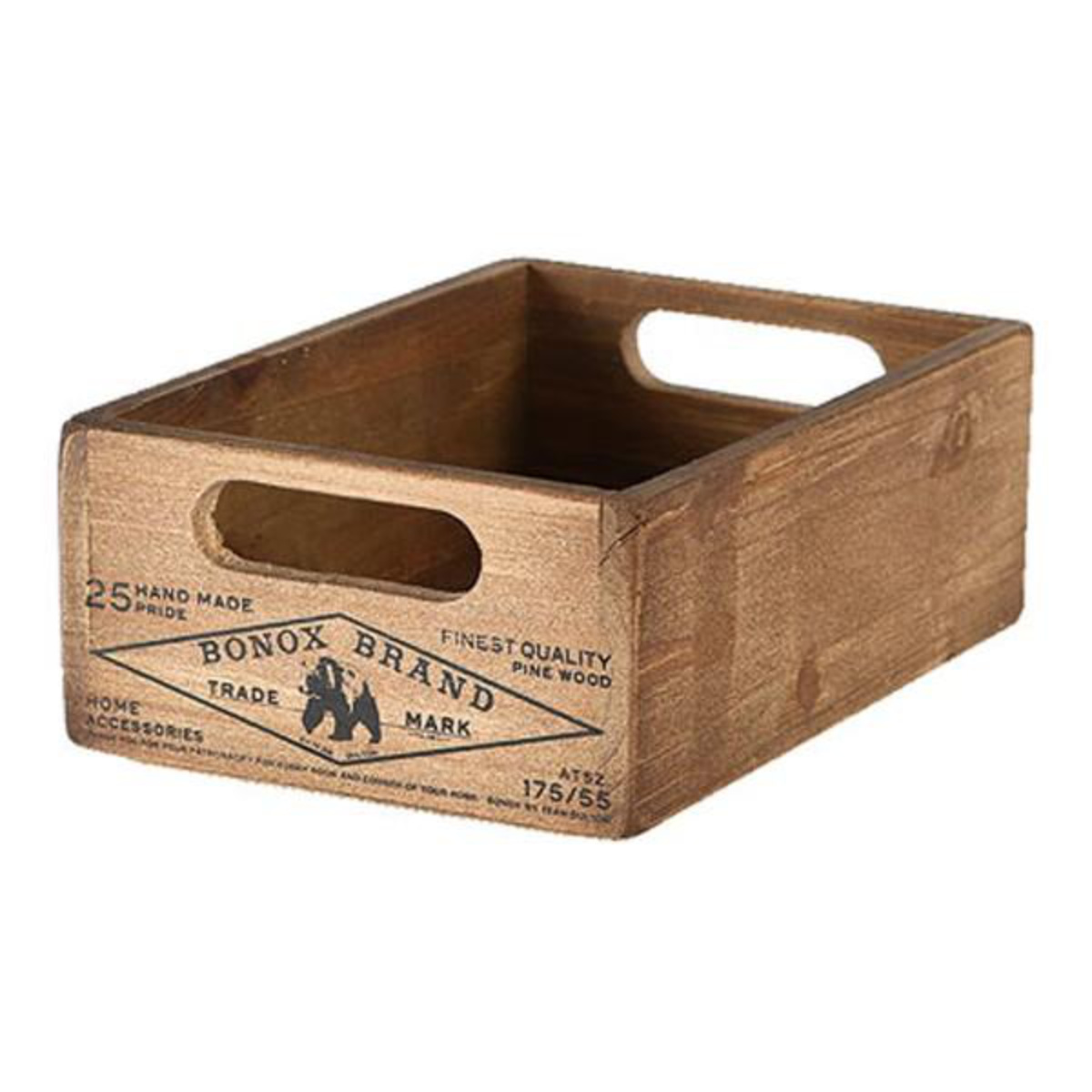 小物収納 ダルトン DULTON WOODEN STOCKER BOX NATURAL ウッデン ボックス 木製 幅17×奥行25×高さ8.5cm ( 小物入れ 収納ケース 収納ボックス ケース 木製ボックス 仕切り無し 小物 道具入れ 整理整頓 整理 スタッキング )