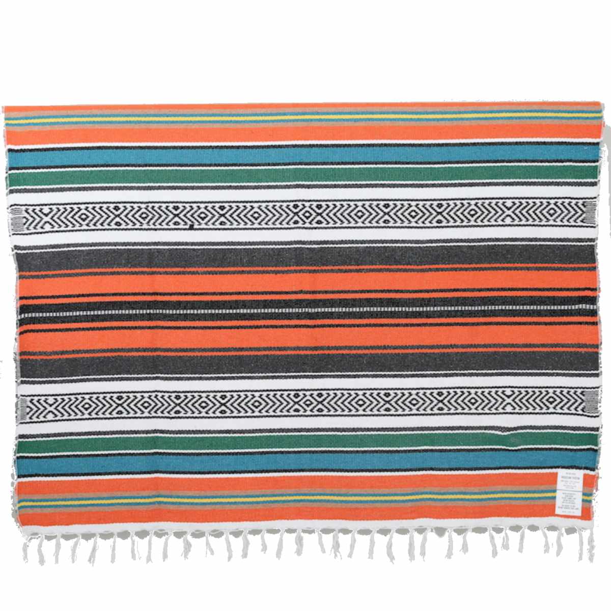 マルチクロス ダルトン MEXICAN THROW ブランケット 羽織 ( DULTON 125×175cm マルチカバー テーブルクロス フリーカバー ソファーカバー 大判 長方形 メキシカン 多目的 マルチ クロス キャンプ ピクニック 布 ) 【オレンジ】 オレンジ