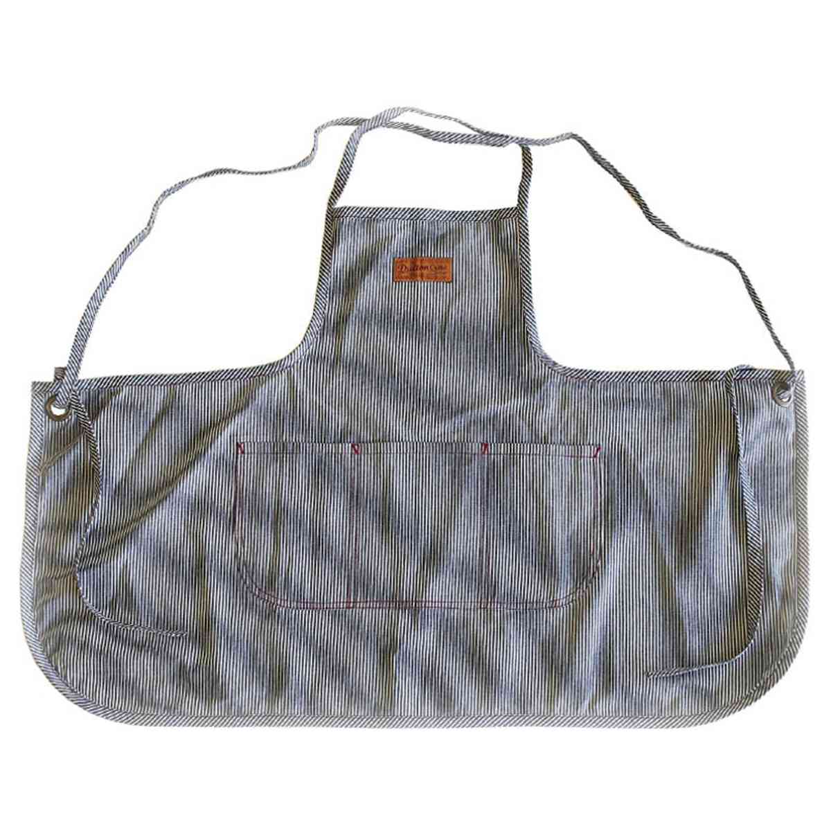 ダルトン エプロン EM APRON バッククロスタイプ ( DULTON キッチンエプロン 台所エプロン カフェエプロン 胸当てエプロン 短め ワーキングエプロン デニム ポケット付き ホルターネック レディース メンズ 大人用 コットン ) 【カーキ】 カーキ