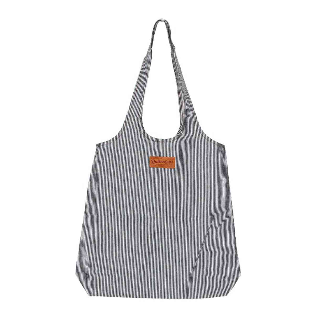 ダルトン エコバッグ ROUGHLY BAG コットン100% 洗濯 ( DULTON マイバッグ トートバッグ 買い物バッグ レジ袋 レジバッグ 手提げ袋 買い物袋 サブバッグ マルシェバッグ 肩掛け 洗える コットン おしゃれ カジュアル ユニセックス ) 【ナチュラル】 ナチュラル