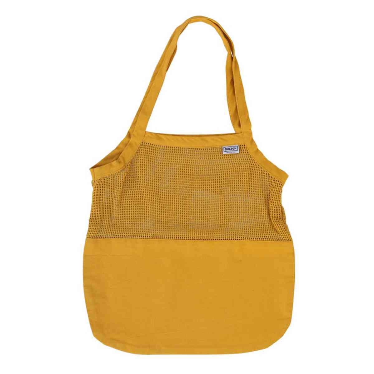 ダルトン エコバッグ COTTON HALF MESH BAG Lサイズ コットン100% ( DULTON マイバッグ トートバッグ 買い物バッグ レジ袋 レジバッグ 手提げ袋 買い物袋 サブバッグ 折りたたみ 洗える オーガニックコットン メッシュ おしゃれ ) 【グリーン】 グリーン