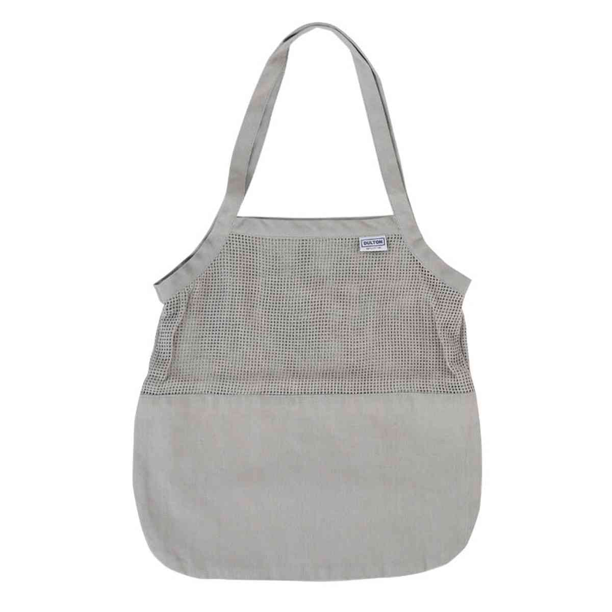 ダルトン エコバッグ COTTON HALF MESH BAG Lサイズ コットン100% ( DULTON マイバッグ トートバッグ 買い物バッグ レジ袋 レジバッグ 手提げ袋 買い物袋 サブバッグ 折りたたみ 洗える オーガニックコットン メッシュ おしゃれ ) 【グリーン】 グリーン