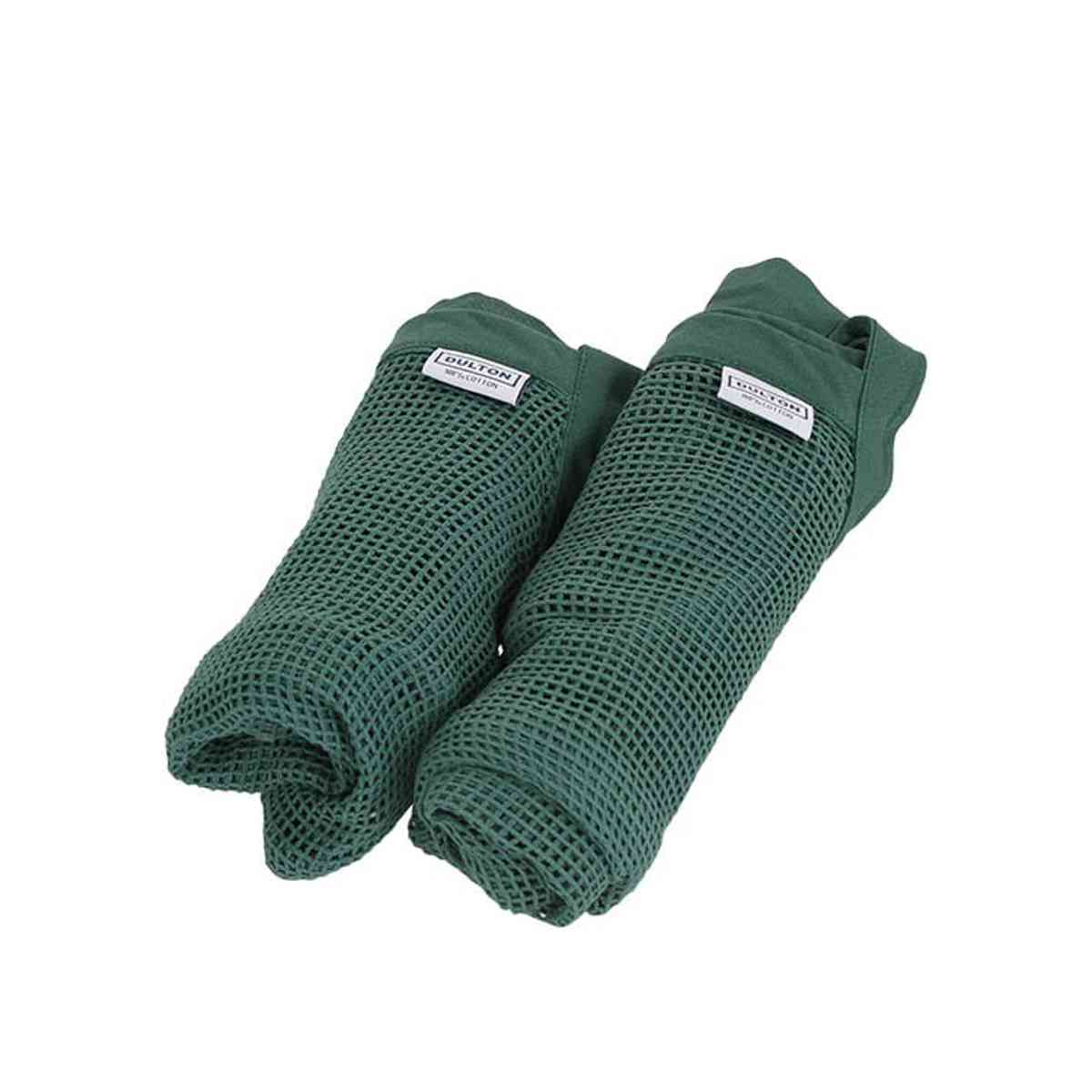 ダルトン エコバッグ COTTON HALF MESH BAG Lサイズ コットン100% ( DULTON マイバッグ トートバッグ 買い物バッグ レジ袋 レジバッグ 手提げ袋 買い物袋 サブバッグ 折りたたみ 洗える オーガニックコットン メッシュ おしゃれ ) 【グリーン】 グリーン