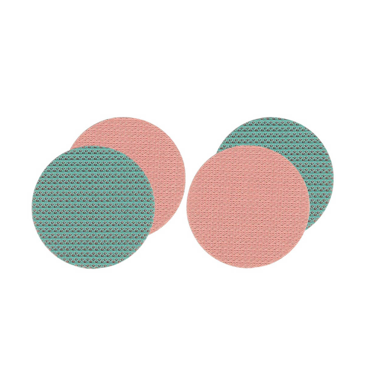 ダルトン コースター S/2 COASTER ROUND 2枚入 ( DULTON 直径10cm おしゃれ 円形 丸型 丸 洗える 茶托 茶たく お茶用品 ラウンド リバーシブル かわいい インテリア テーブルウェア キッチン雑貨 キッチン用品 ) 【グリーン×ピンク】 グリーン×ピンク