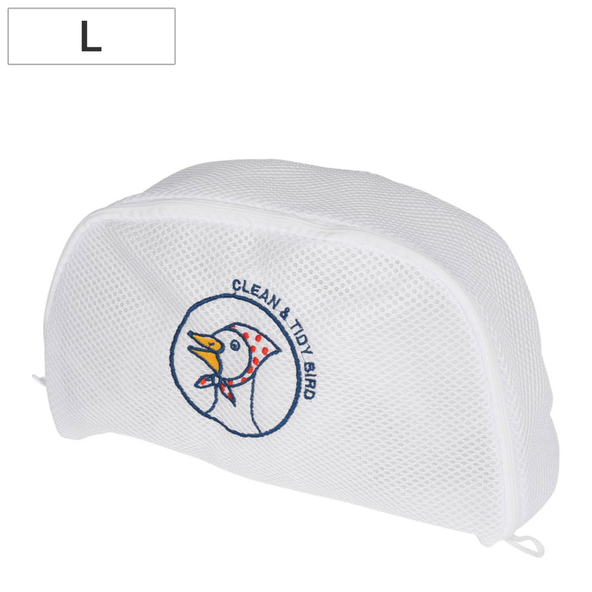 ダルトン DULTON 洗濯ネット ランドリー メッシュ バッグ GUSSET L ( ランドリーバッグ ランドリーネット 洗濯 ネット アヒル Lサイズ ランドリーグッズ 洗濯物 マチ付き ダブルジップ 取り出しやすい トラベルポーチ )