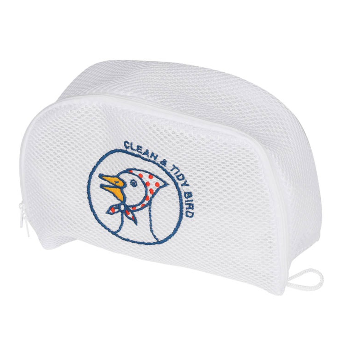 ダルトン DULTON 洗濯ネット ランドリー メッシュ バッグ GUSSET S ( ランドリーバッグ ランドリーネット 洗濯 ネット アヒル Sサイズ ランドリーグッズ 洗濯物 マチ付き ダブルジップ 取り出しやすい トラベルポーチ )