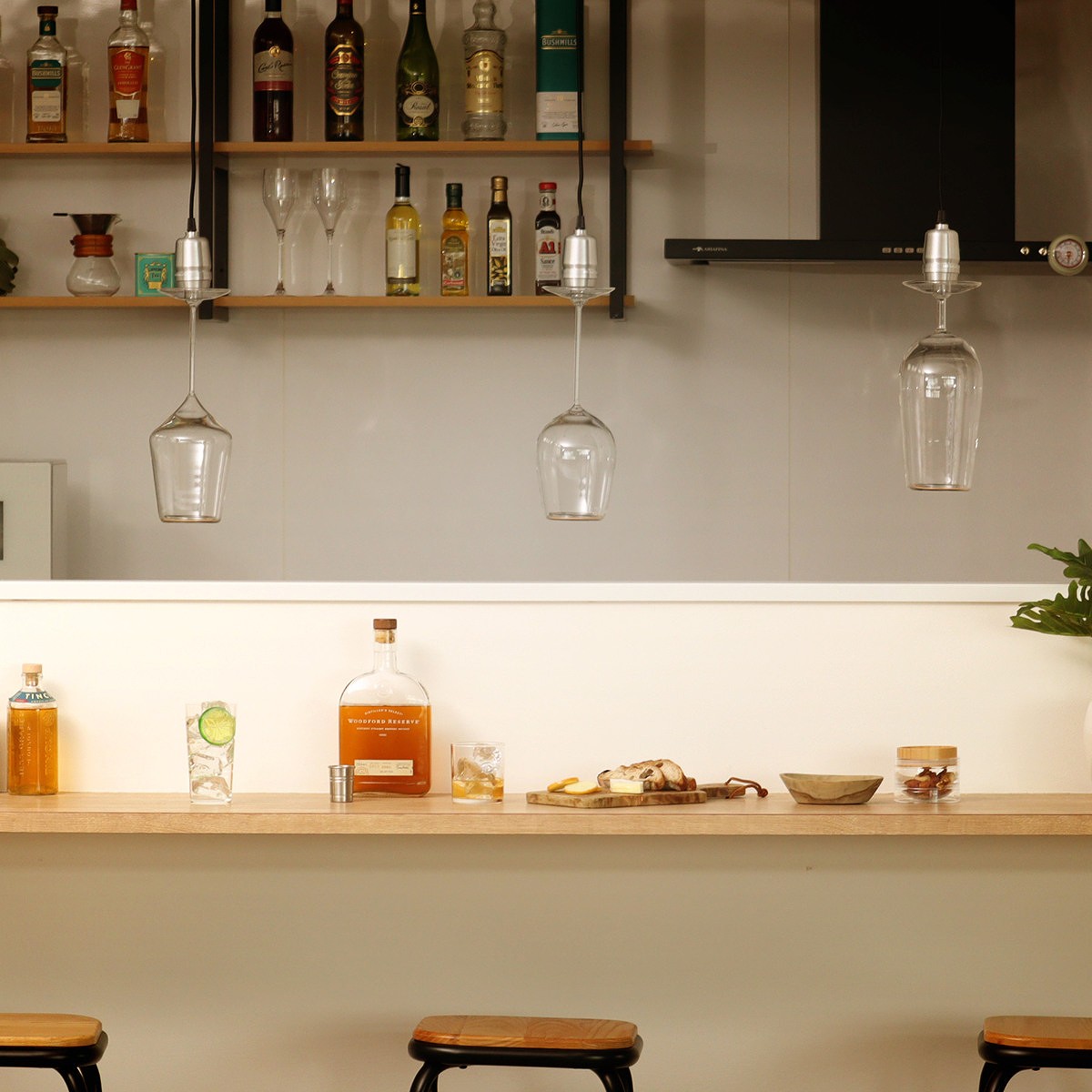 ダルトン ペンダントライト ワイングラス ビアグラス LEDライト対応 ( ライト LED電球 ランプ DULTON 照明 ダイニング バーカウンター 照明器具 E26 インテリア 電球 LED キッチン カフェ バー ダクトレール ) 【ワイングラスB】 ワイングラスB