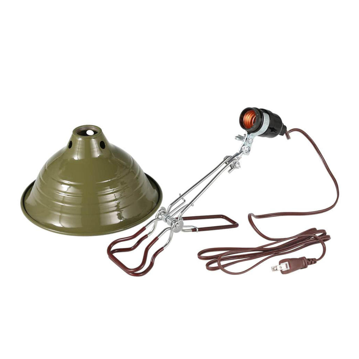 ダルトン クリップライト M ALUMINUM CLIP LAMP LEDライト対応 ( コンセント デスクライト E26 スイッチ付き アルミ スチール 角度調整 照明器具 DULTON コンセント式 スポットライト インダストリアル ライト ランプ インテリア ) 【アイボリー】 アイボリー