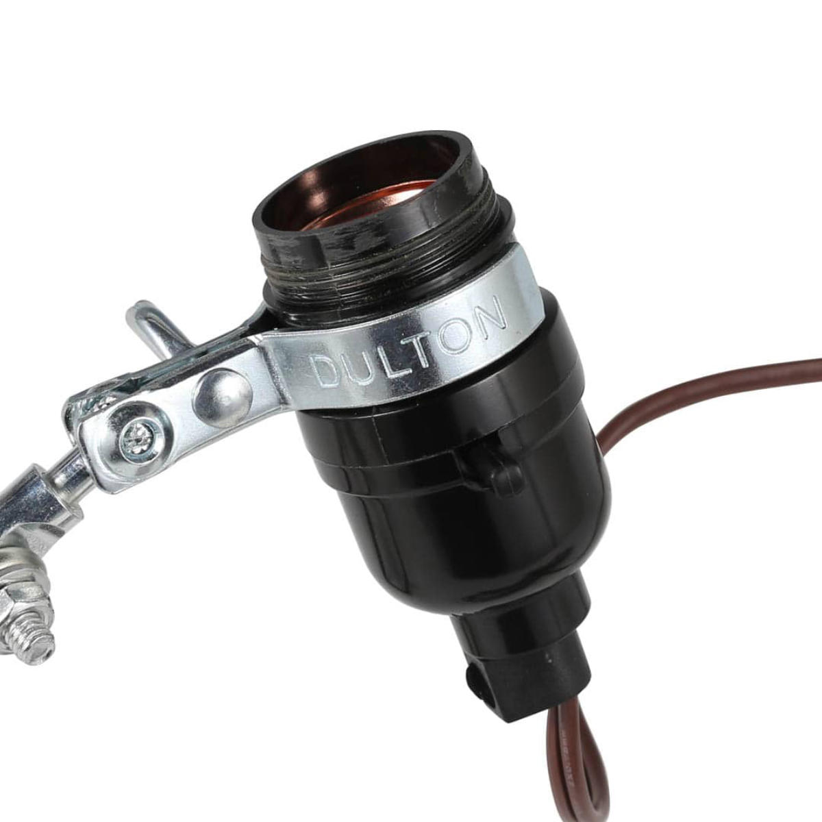 ダルトン クリップライト M ALUMINUM CLIP LAMP LEDライト対応 ( コンセント デスクライト E26 スイッチ付き アルミ スチール 角度調整 照明器具 DULTON コンセント式 スポットライト インダストリアル ライト ランプ インテリア ) 【アイボリー】 アイボリー