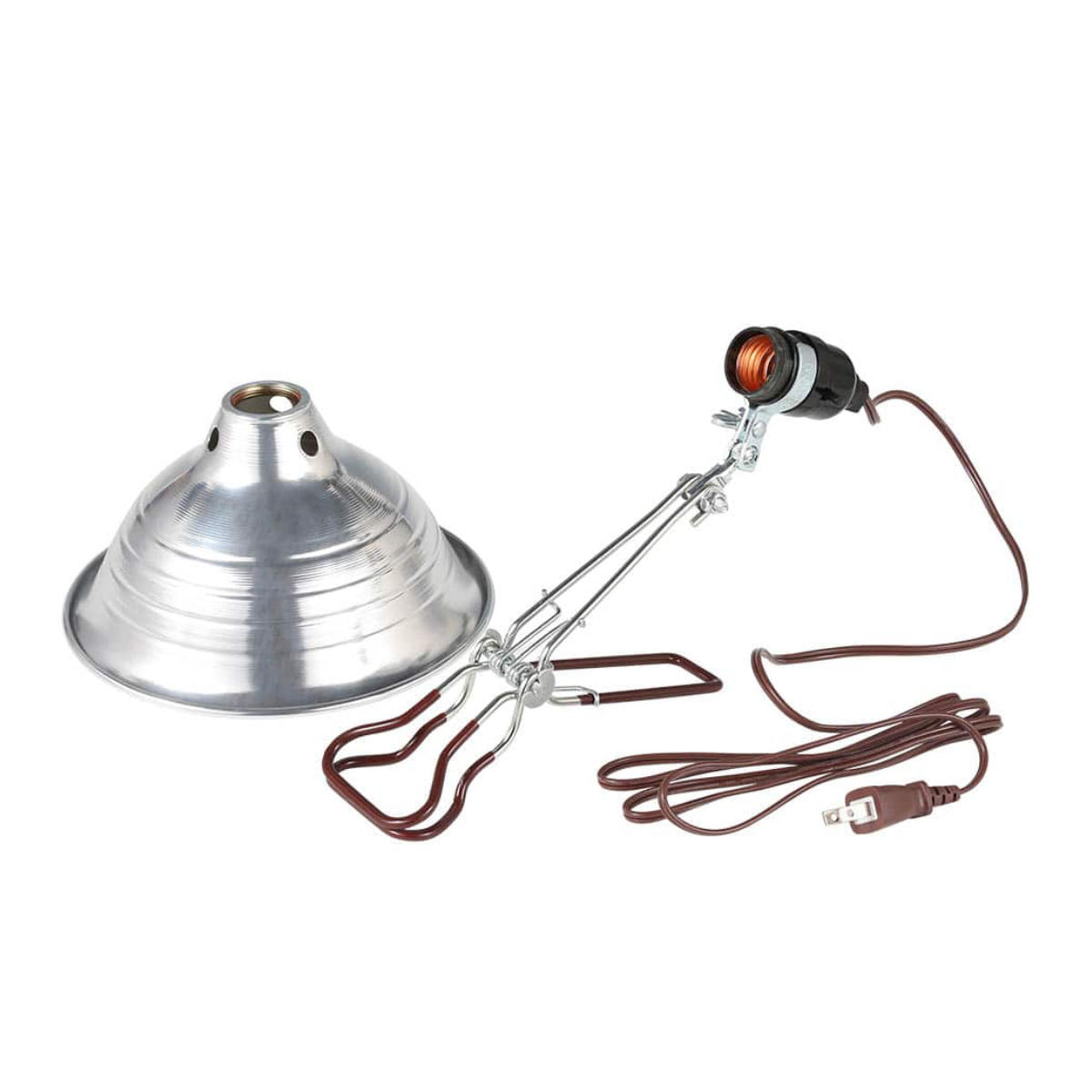 ダルトン クリップライト M ALUMINUM CLIP LAMP LEDライト対応 ( コンセント デスクライト E26 スイッチ付き アルミ スチール 角度調整 照明器具 DULTON コンセント式 スポットライト インダストリアル ライト ランプ インテリア ) 【アイボリー】 アイボリー