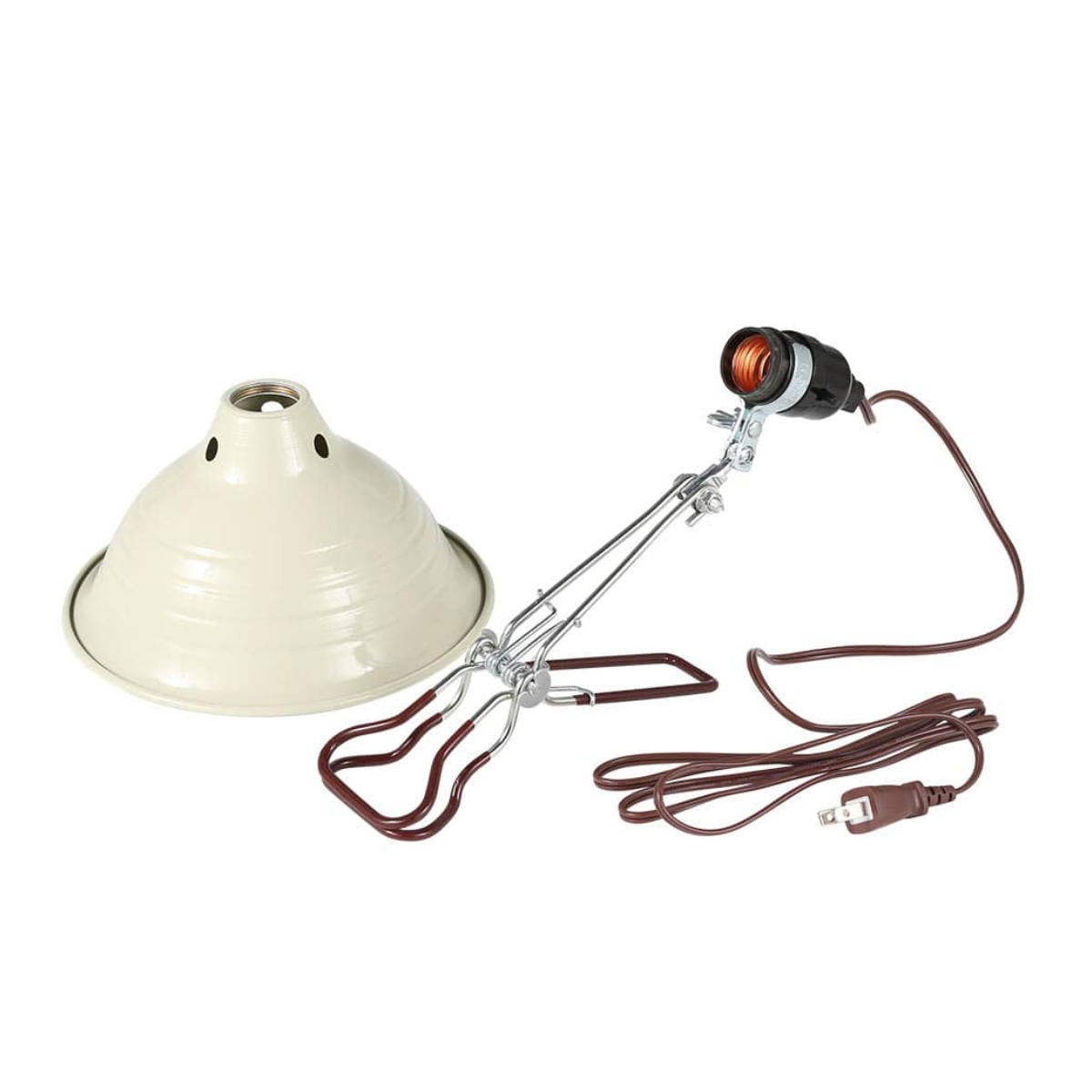 ダルトン クリップライト M ALUMINUM CLIP LAMP LEDライト対応 ( コンセント デスクライト E26 スイッチ付き アルミ スチール 角度調整 照明器具 DULTON コンセント式 スポットライト インダストリアル ライト ランプ インテリア ) 【アイボリー】 アイボリー