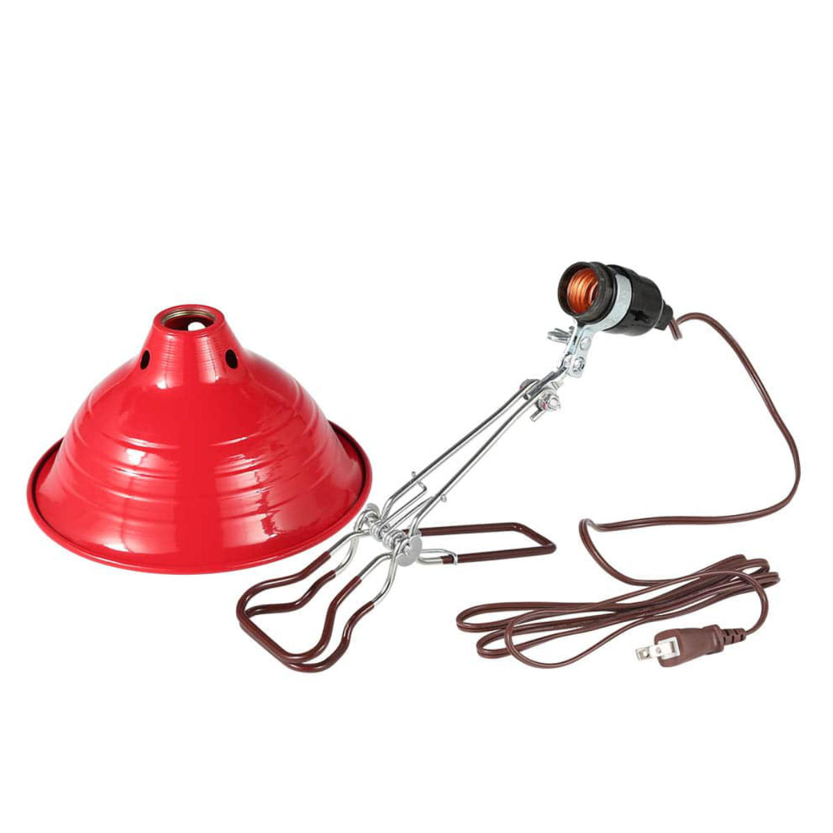 ダルトン クリップライト M ALUMINUM CLIP LAMP LEDライト対応 ( コンセント デスクライト E26 スイッチ付き アルミ スチール 角度調整 照明器具 DULTON コンセント式 スポットライト インダストリアル ライト ランプ インテリア ) 【アイボリー】 アイボリー