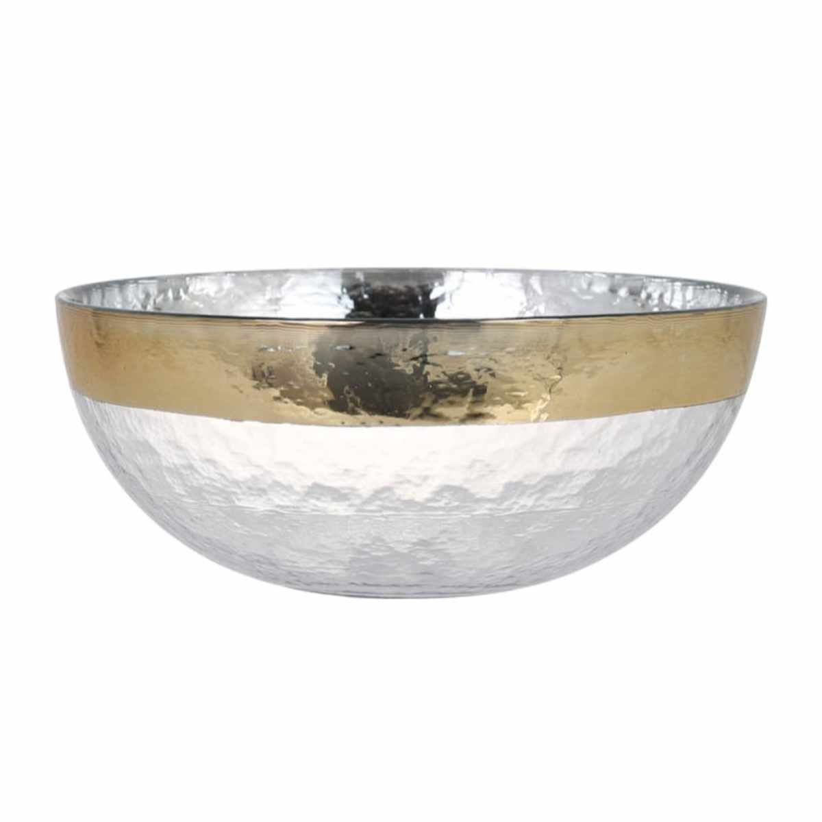 ダルトン DULTON ボウル 20.5cm OBO オーボ 皿 食器 洋食器 ガラス製 ( 大鉢 サラダボウル そうめん鉢 大皿 ガラス 鉢 お皿 ガラスボウル おしゃれ カフェ風 ) 【ゴールド】 ゴールド