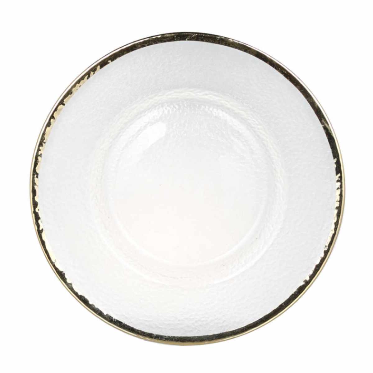 ダルトン DULTON プレート 28cm OBO オーボ 皿 食器 洋食器 ガラス製 ( 大皿 メインプレート リム皿 ワンプレート 平皿 ガラス お皿 ガラスプレート メイン皿 主菜皿 おしゃれ カフェ風 ) 【シルバー】 シルバー