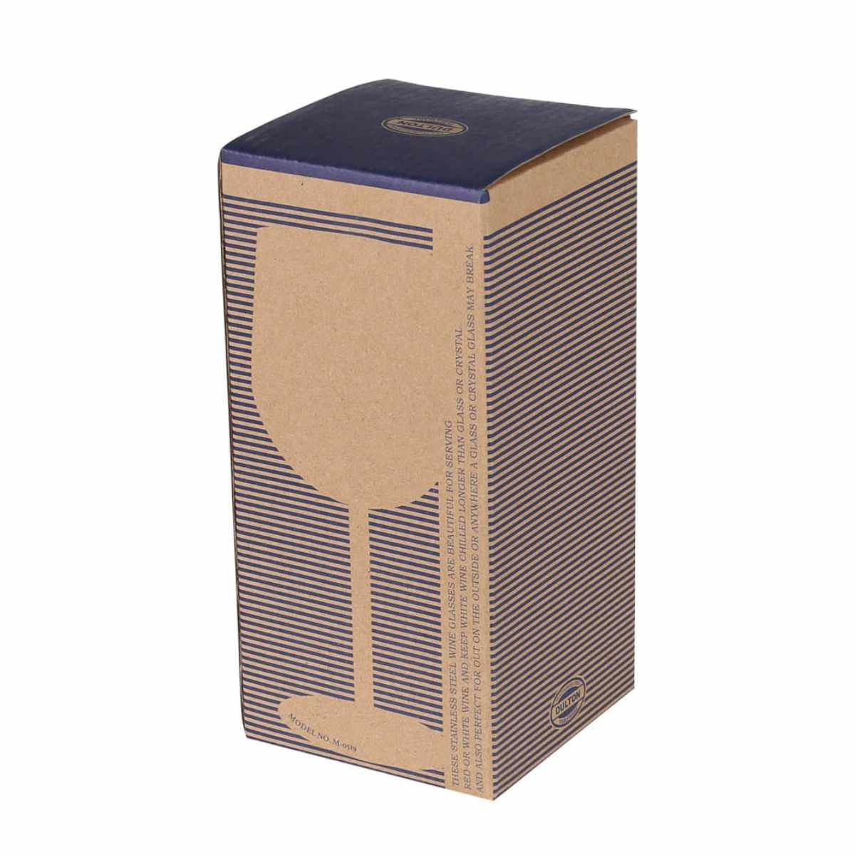 ワイングラス 350ml STAINLESS STEEL WINE GLASS SATIN ( ステンレス グラス コップ おしゃれ ワイン ディナー カップ 赤ワイン 白ワイン カクテル お酒 ボックス入り ギフト ステンレス製 )