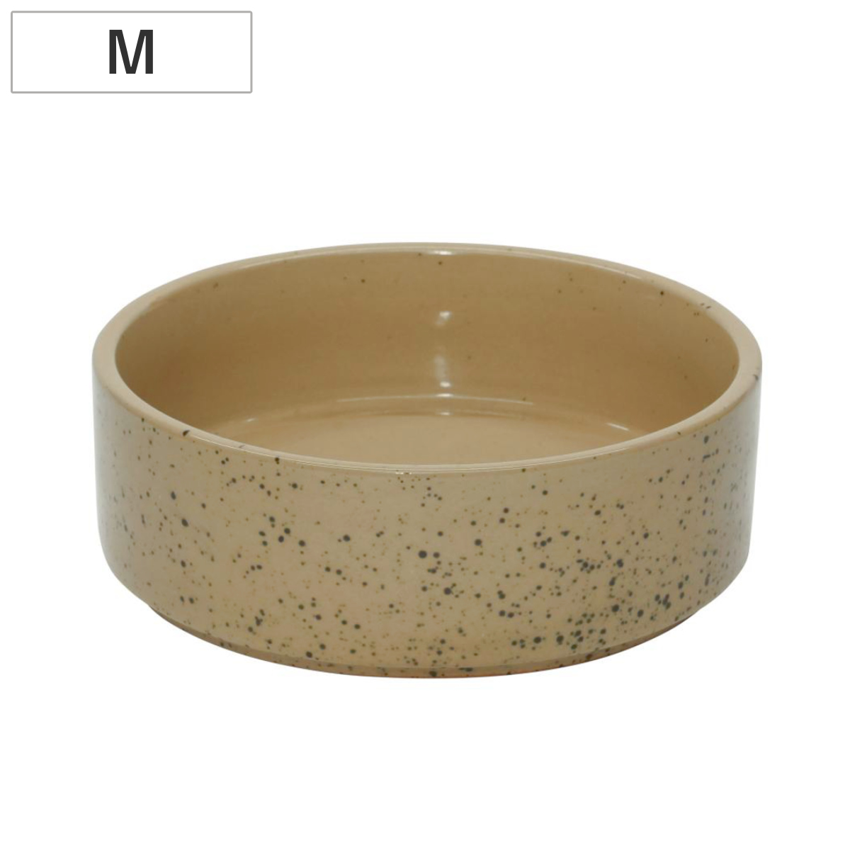 フードボウル ダルトン SPLATTER CERAMIC DOG BOWL M （ DULTON セラミック ペットボウル ペット用品 ペット用 ペット用食器 えさ エサ 餌入れ ご飯入れ 犬 電子レンジ 食洗器 対応 水入れ ウォーターボウル ）