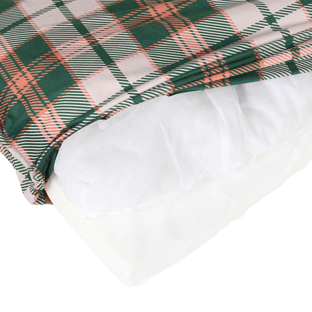 ペットベッド 犬 DULTON CHECK DOG BED L ( ダルトン ペット ベッド ペット用 スクエア型 大型犬 猫 チェック オシャレ 室内 ペット用品 Lサイズ 犬用 猫用 ペットソファ ペットクッション 洗濯 カバー取り外し )