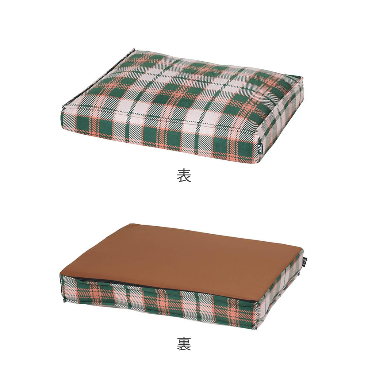 ペットベッド 犬 DULTON CHECK DOG BED S ( ダルトン ペット ベッド ペット用 スクエア型 小型犬 猫 チェック オシャレ 室内 ペット用品 Sサイズ 犬用 猫用 ペットソファ ペットクッション 洗濯 カバー取り外し )