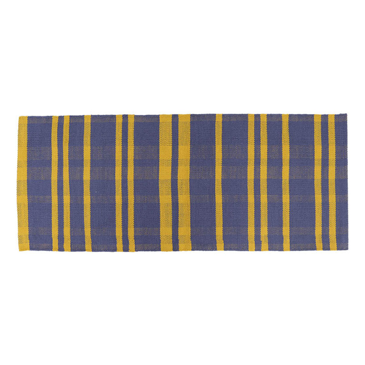 玄関マット 室内 DULTON コットン ハンドルームマット 50×120cm ( マット ラグ 洗える 綿100 手織り チェック ダルトン 横長 ラグマット 幅120cm キッチン 玄関 脱衣所 洗面 インテリア 室内用マット おしゃれ ランドリー 敷物 ) 【グリーン】 グリーン