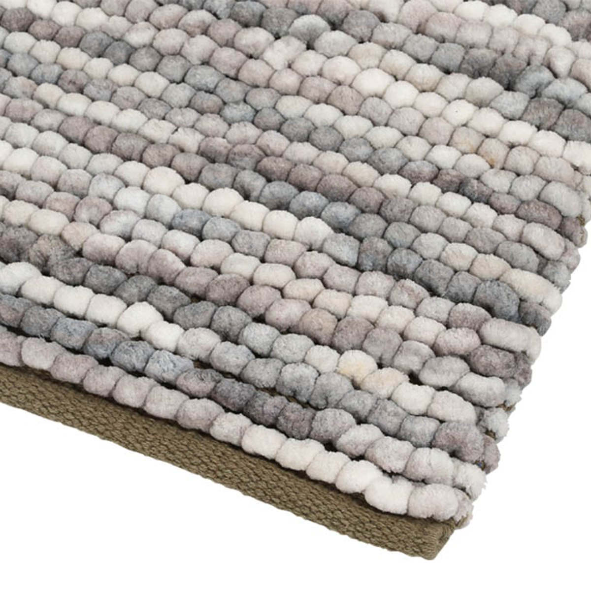 玄関マット 室内 DULTON シェニール ハンドルームマット 40×60cm ( マット ラグ 洗える ポコポコ バスマット 手織り ダルトン ラグマット 幅60cm キッチン 玄関 脱衣所 洗面 インテリア 室内用マット おしゃれ ランドリー 敷物 ) 【イエロー】 イエロー