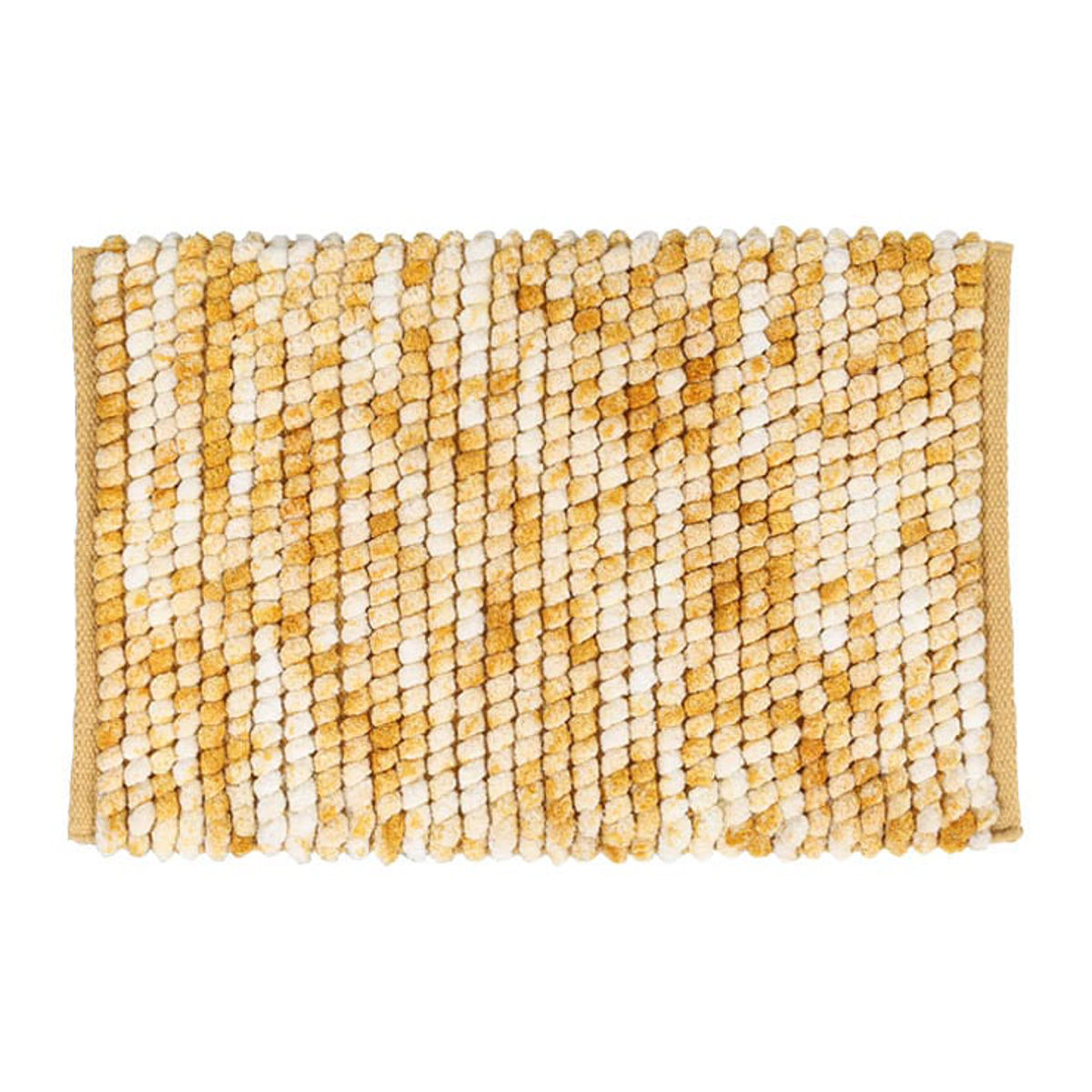 玄関マット 室内 DULTON シェニール ハンドルームマット 40×60cm ( マット ラグ 洗える ポコポコ バスマット 手織り ダルトン ラグマット 幅60cm キッチン 玄関 脱衣所 洗面 インテリア 室内用マット おしゃれ ランドリー 敷物 ) 【イエロー】 イエロー