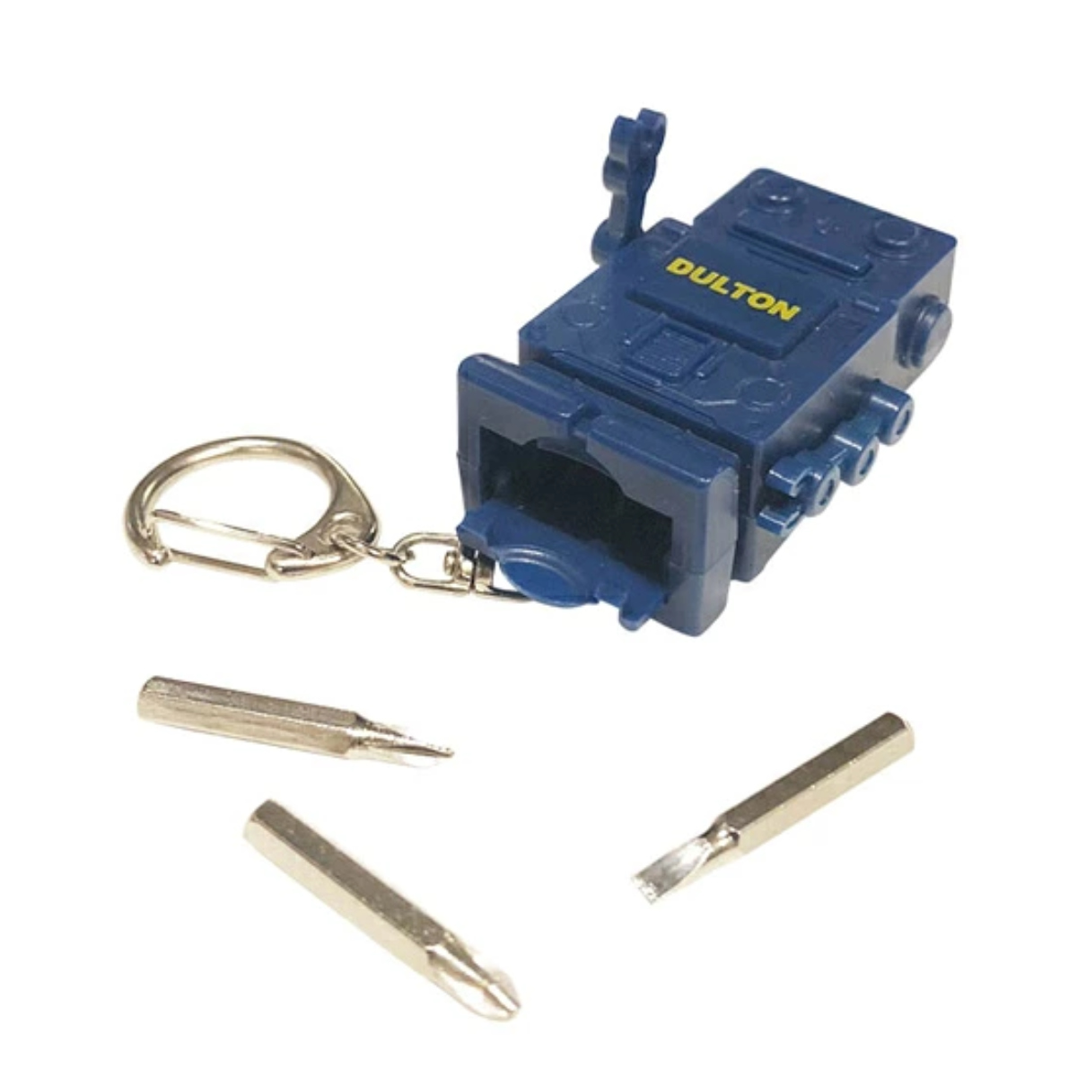 ミニドライバーセット ダルトン DULTON ロボット キーホルダー ( ドライバーセット 工具キット 工具 おしゃれ D整備工具セット メンテナンス ドライバー 作業工具 家庭用工具セット オシャレ ツール キー チェーン ライト ) 【レッド】 レッド