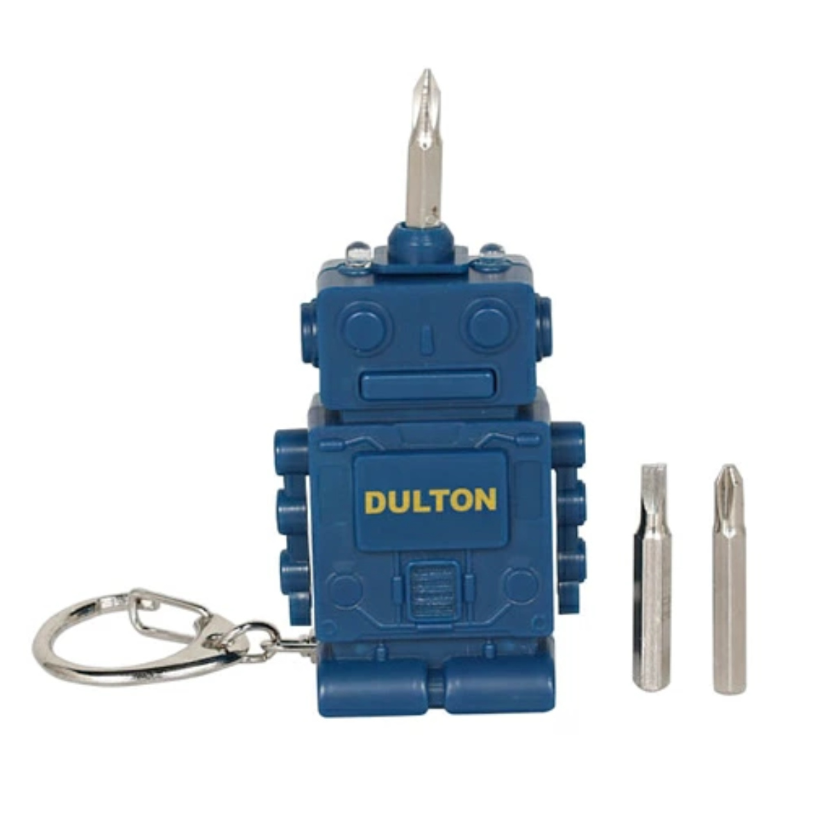 ミニドライバーセット ダルトン DULTON ロボット キーホルダー ( ドライバーセット 工具キット 工具 おしゃれ D整備工具セット メンテナンス ドライバー 作業工具 家庭用工具セット オシャレ ツール キー チェーン ライト ) 【レッド】 レッド