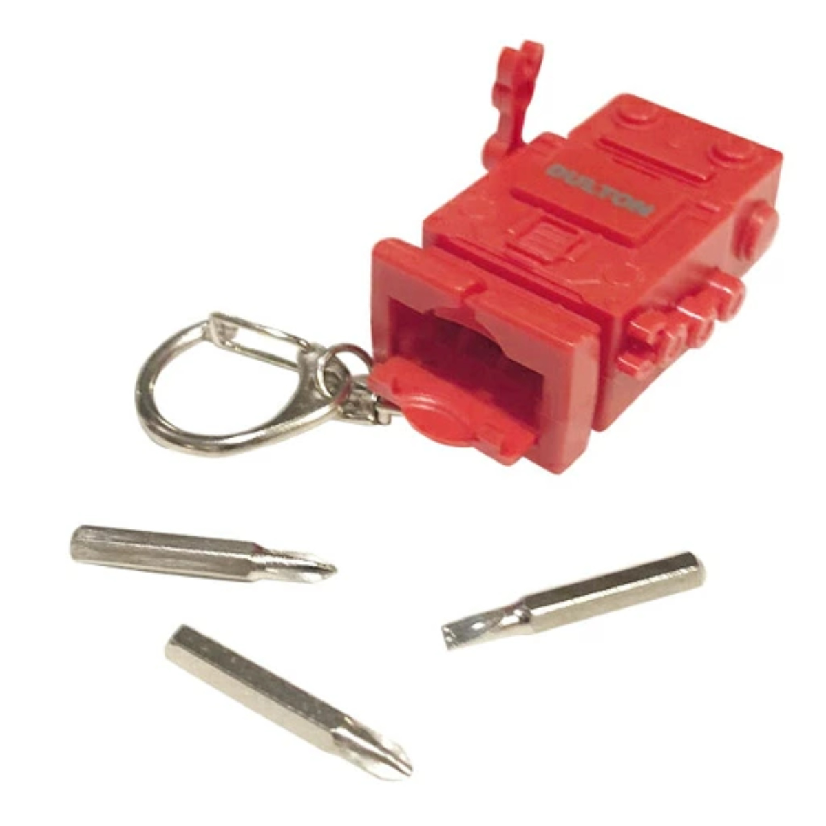 ミニドライバーセット ダルトン DULTON ロボット キーホルダー ( ドライバーセット 工具キット 工具 おしゃれ D整備工具セット メンテナンス ドライバー 作業工具 家庭用工具セット オシャレ ツール キー チェーン ライト ) 【レッド】 レッド